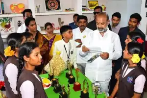 Bandi Criticizes Eklavya School Staff for ‘Laziness’