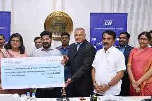 Bharat Biotech Contributes Rs. 1 Crore to Chief Minister’s Relief Fund for Flood Relief Efforts