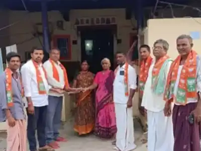 BJP Holds Membership Drive in Sindhanur Village, Ieeza Mandal