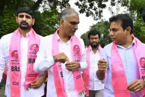 BRS Applauds Telangana High Court Ruling on Disqualification of Defected MLAs