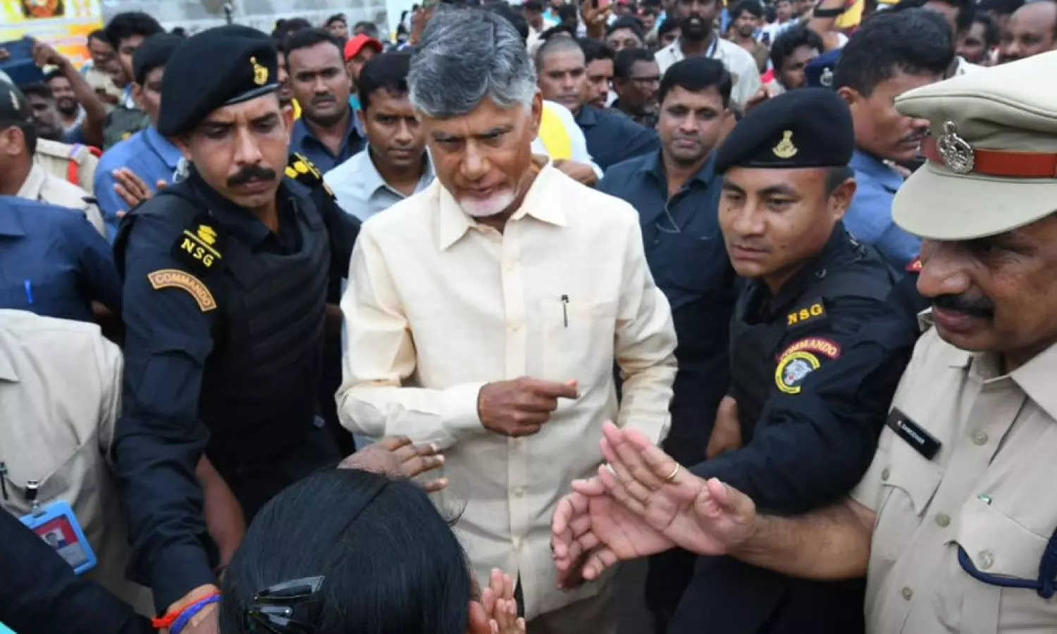 Chandrababu Naidu urges officials to accelerate repair and relief efforts