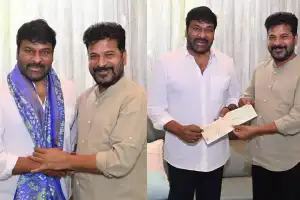 Chiranjeevi and Ram Charan Donate ₹1 Crore to Chief Minister’s Relief Fund for Flood Victims
