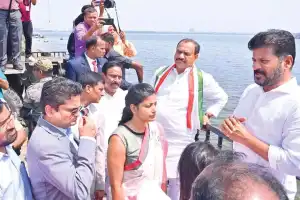 CM Revanth Reddy Attends Bada Ganesh Immersion Ceremony