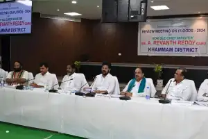 CM Revanth Reddy Surveys Flood-Affected Regions and Vows Assistance