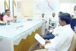 Collector Conducts Meeting with Parties Regarding Voter List