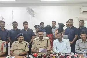 Cyberabad Police Uncover Major Drug Trafficking Racket, Seize 86 KGs of Dry Ganja