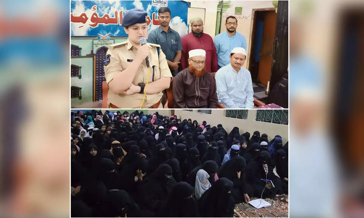 DCP Sneha Mehra Commemorates Teachers’ Day with Students at Jamia Tul Mominath