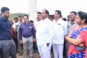 District Collector and MLA Visit Flood-Hit Villages, Pledge Relief and Rehabilitation Measures