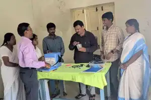 District Immunization Officer Dr. Ravi Kumar Naik Assesses Children’s Vaccination Initiative