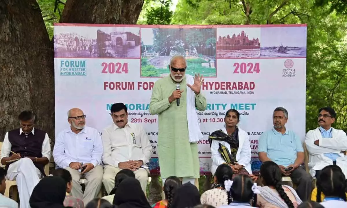 Forum for Better Hyderabad Marks 116th Anniversary of the 1908 Musi Floods