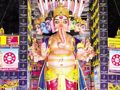 Grand Ganesh Chaturthi Celebrations Kick Off at Khairatabad