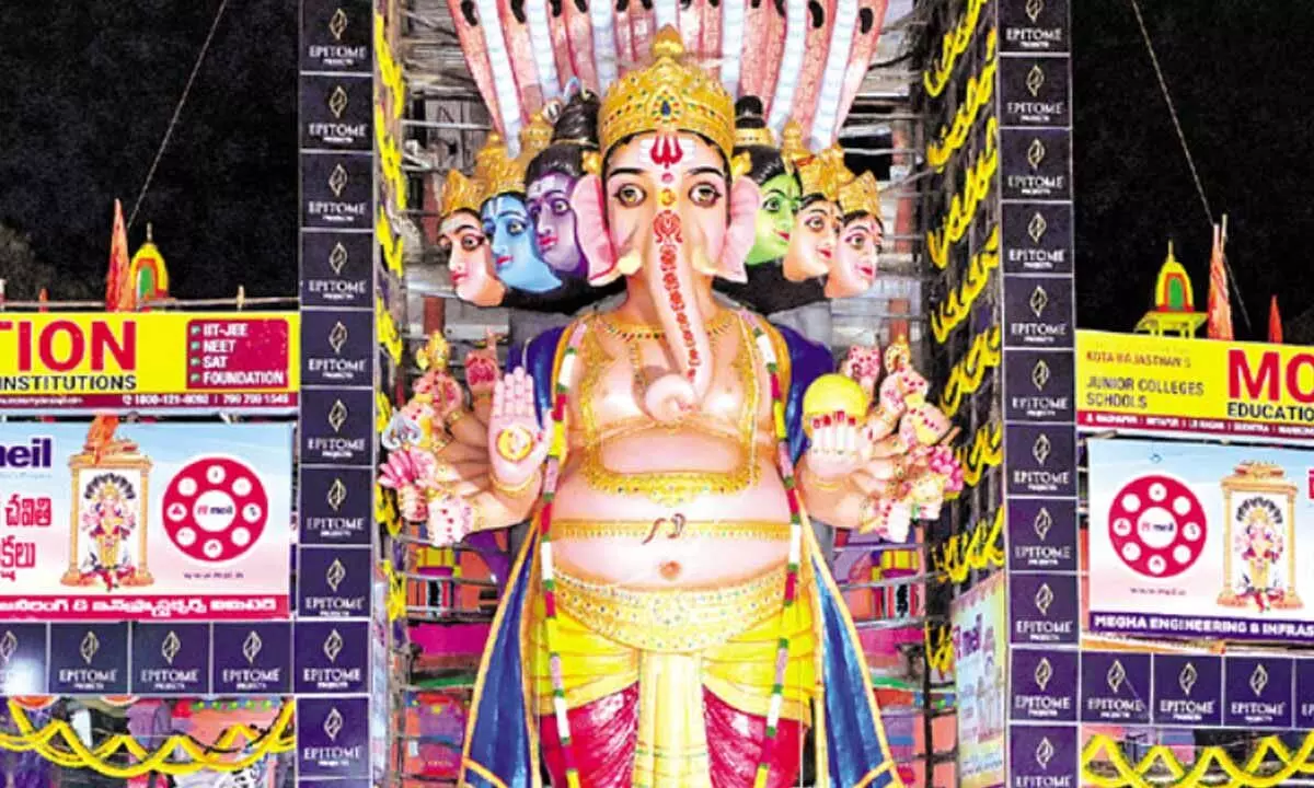 Grand Ganesh Chaturthi Celebrations Kick Off at Khairatabad