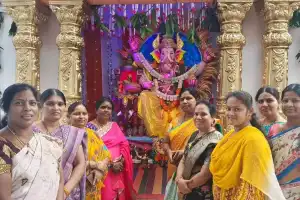 “Grand Ganesh Pujas Celebrated at Nagar Kurnool District Headquarters”