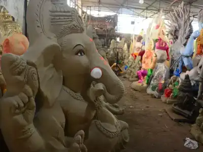 Hyderabad: Rising Demand for Small Clay Ganesh Idols in the City