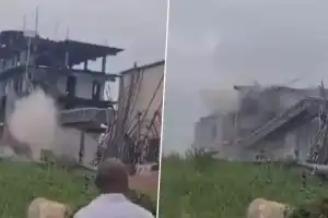 Illegal Structures Demolished in Shilpa Venture, Sangareddy