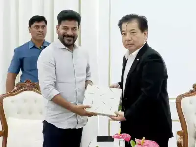 Japanese Consul General Holds Meeting with Telangana CM Revanth Reddy