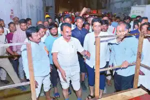 Jupally Orders Immediate Restoration of Damaged Pump House