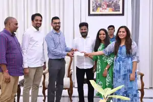 Narayana Educational Institutions Contribute Rs 2.5 Crore to CM Relief Fund for Flood Relief