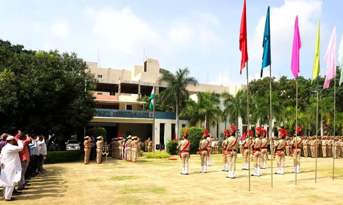 Praja Palana Day Celebrations Held at Cyberabad Police Headquarters