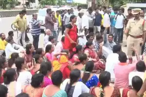 Residents Protest Against Air and Water Pollution Caused by Dairy