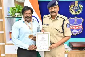 Retired Telangana Employee Clinches Gold at National Powerlifting Championship