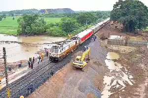 SCR Quickly Repairs Rain-Damaged Railway Tracks