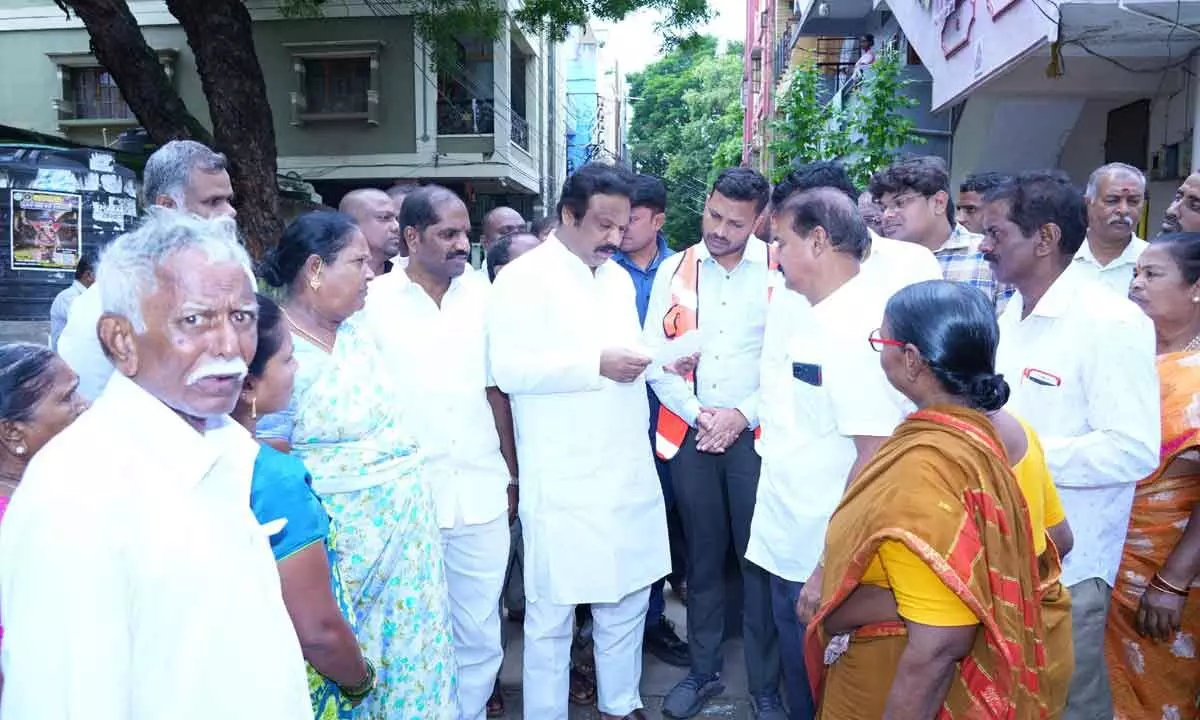 Secunderabad Cantonment MLA Sri Ganesh Addresses Issues in Local Neighborhoods