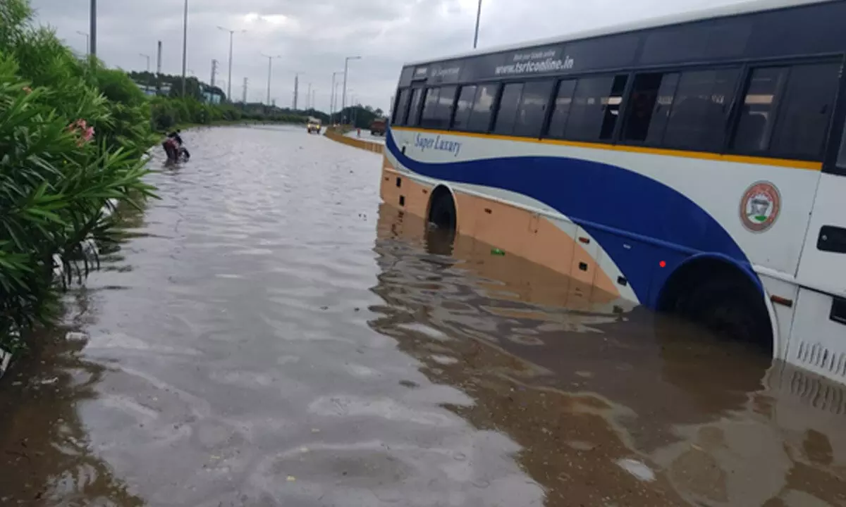 Severe Flooding Halts Traffic on NH 65: Suryapet and Nearby Regions Impacted