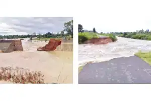 Sitarama Main Canal Breach Triggers Widespread Alarm
