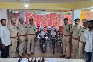 Suspect Arrested in Hyderabad Vehicle Theft Case; 18 Stolen Motorcycles Recovered