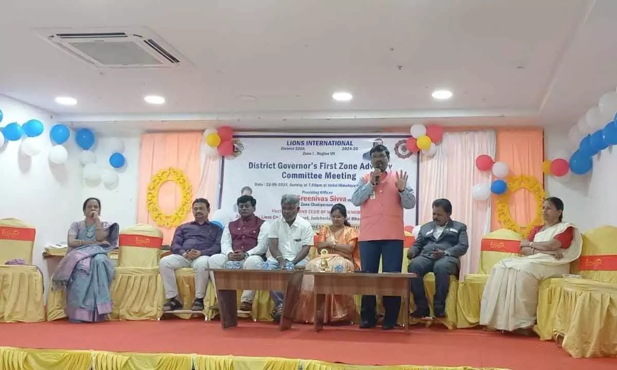 Teaching Profession is Noble, Says Former Lions Club Governor Radhakrishna