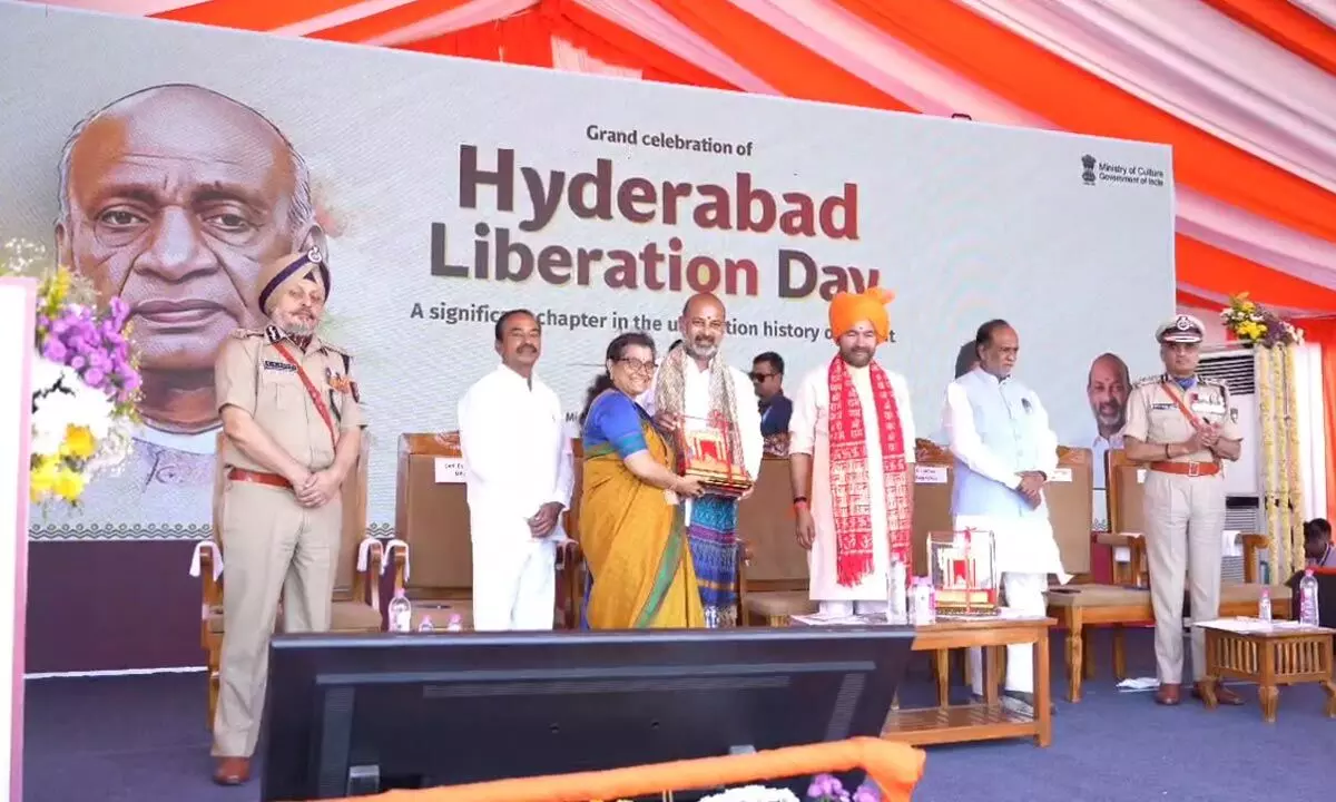 Telangana Liberation Day Celebrations Held at Secunderabad Parade Grounds on Tuesday
