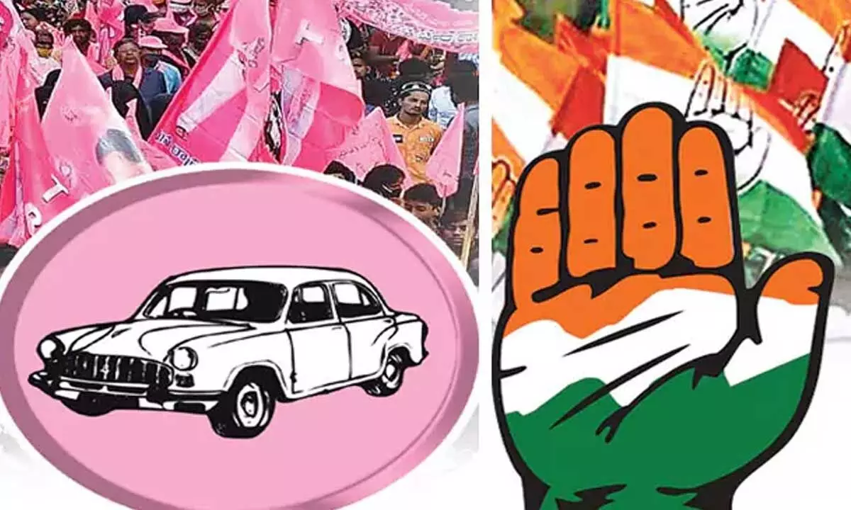 Tension Erupts at Telangana Bhavan as Congress Workers Stage Protest Attempt