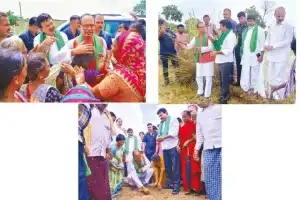 Union Minister Chouhan Inspects Flood-Affected Areas in Khammam