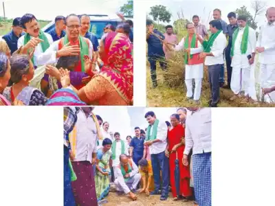 Union Minister Chouhan Inspects Flood-Affected Areas in Khammam