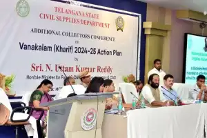 Uttam Announces Paddy Procurement Starting in Early October; Rs 500 Bonus for Superfine Varieties