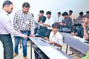 2,157 Candidates Absent on First Day of Group-1 Exam in RR District