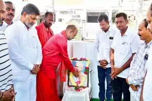 Bandi Sanjay Honors Mahatma Gandhi
