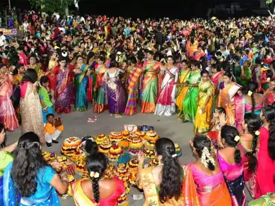 Bathukamma Finale Celebrated with a Vibrant Blend of Tradition and Joy