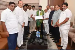 Builders Association of India Contributes Over Rs. 1 Crore to CM Relief Fund for Flood Relief Efforts