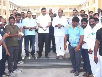 CM Cup 2024 Torch Rally Kicks Off in Gadwal: Empowering Athletes from Villages to the Global Stage