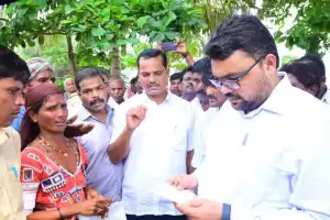 Collector Badavath Santosh: We Will Support Displaced Villagers