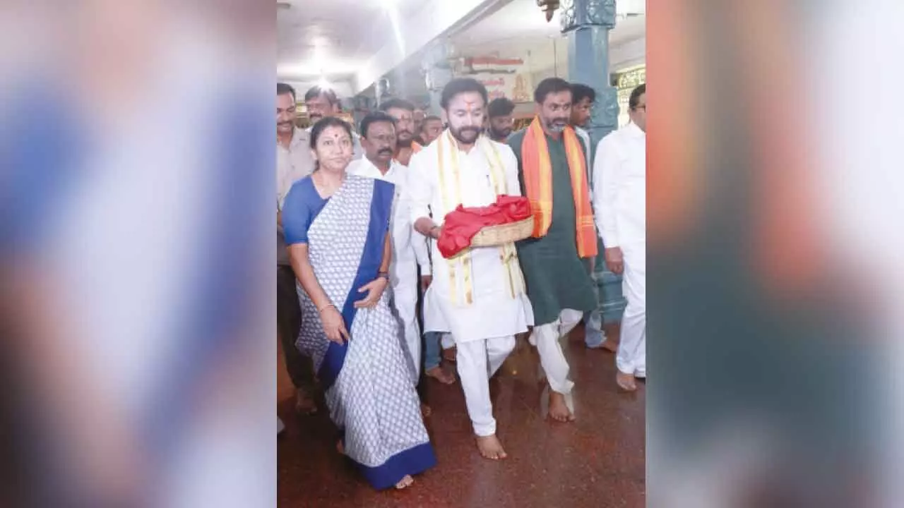 “Congress is Similar to BRS: Kishan Reddy”