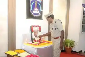 Cyberabad CPO Hosts Celebration for Former Union Minister G. Venkatswamy’s Jayanthi