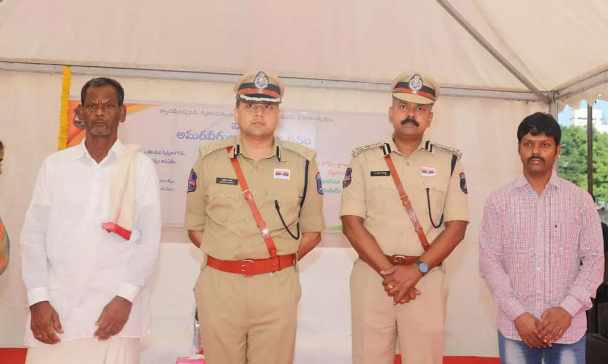 Cyberabad Police Pay Tribute to Martyrs on Police Commemoration Day