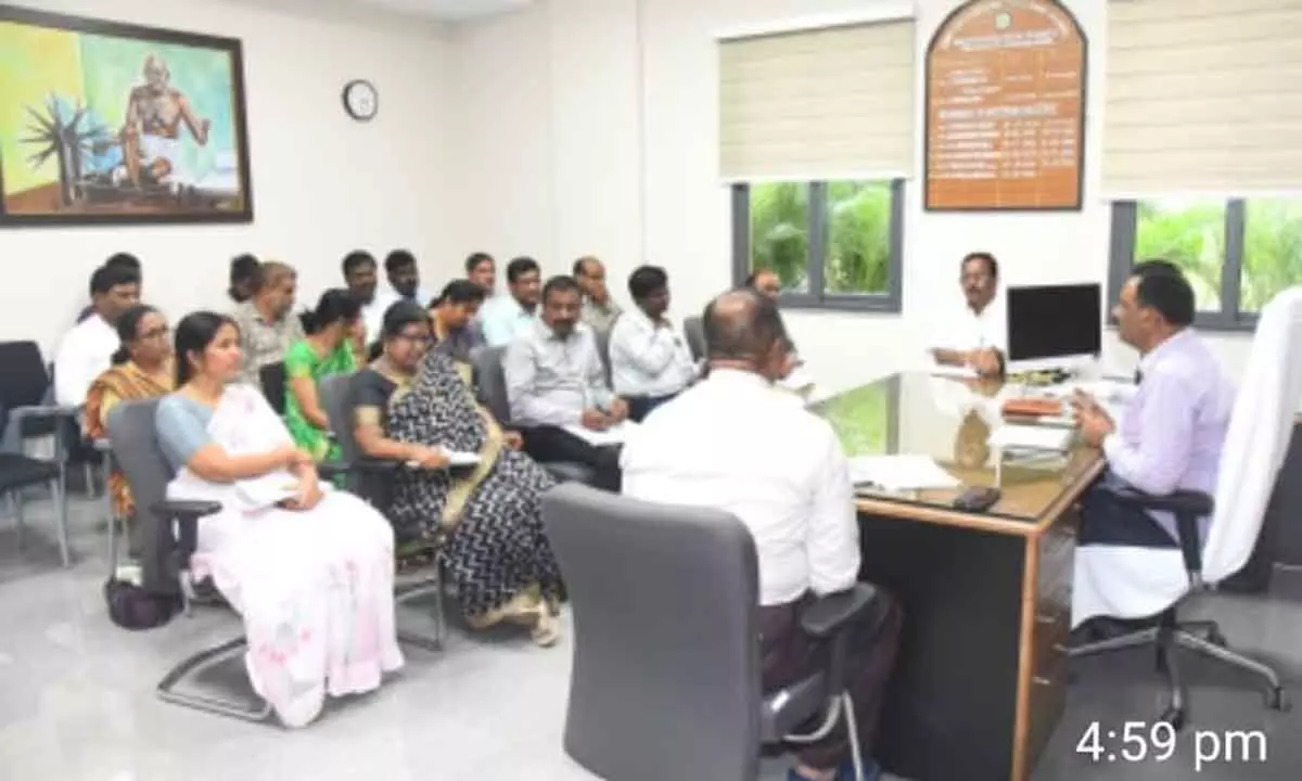 District Additional Collector Directs Immediate Action on Pending Dharani Applications.