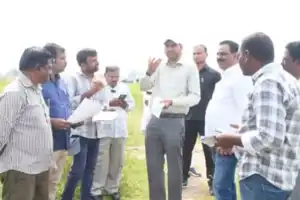 District Collector Urges Swift Resolution of LRS Applications Following Field Inspection in Erravalli