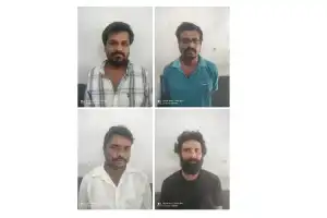 Four Arrested for Extorting Railway Contractor by Posing as Naxalites