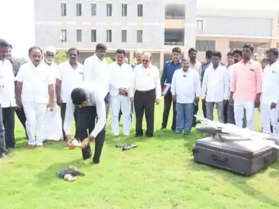 Gadwal Municipality Launches Drone Survey for Comprehensive Master Plan