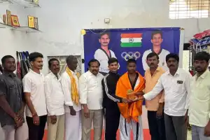 Gadwal’s Uppari Rajasekhar Sagara Qualifies for All India Inter-University Taekwondo Championship